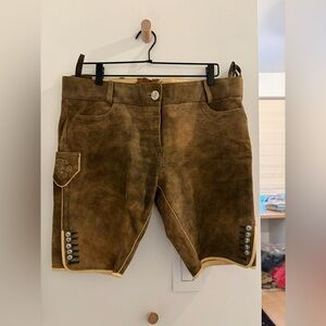 Moser Tan Leather Garment